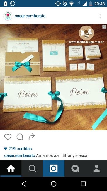 Convite do casamento - 1