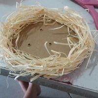 #diy centro de mesas do noivado - 6