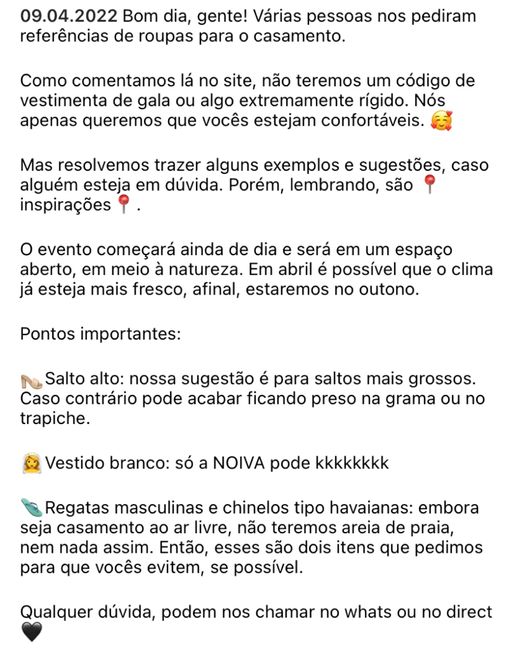 Traje dos convidados 2