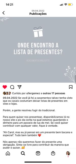 Como falar sobre os presentes de casamento? 2