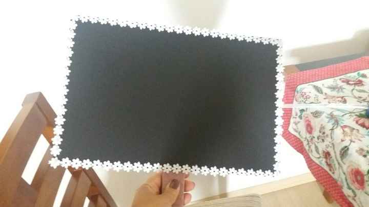 Lousa / plaquinha para cerimonia e festa diy - 3