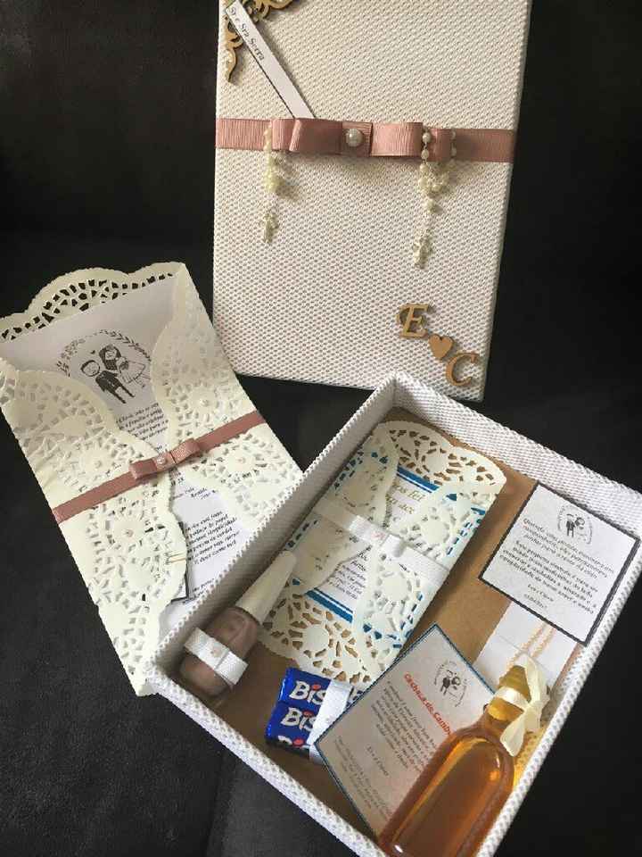 Convites de casamento para os padrinhos - 2