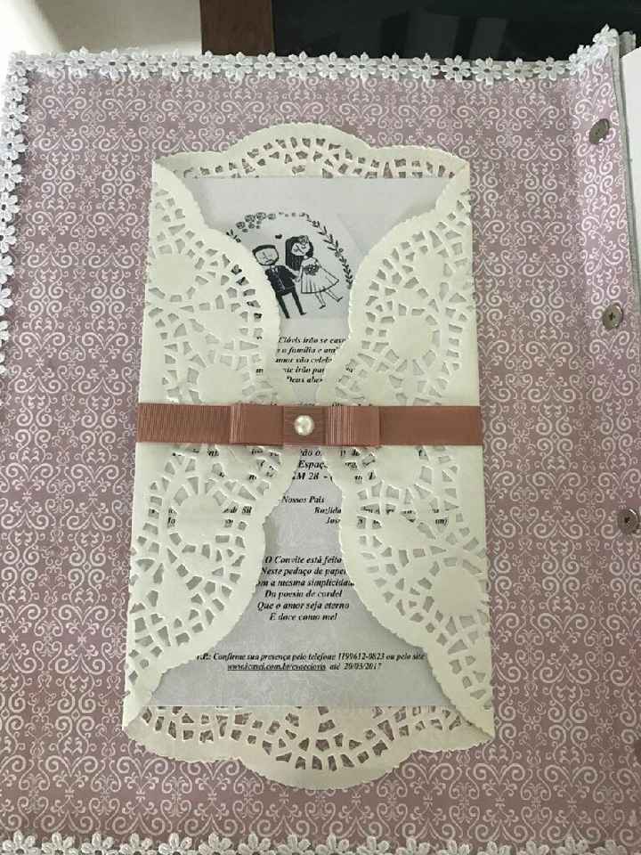 Convite cordel diy e expectativa de como sera !! - 3