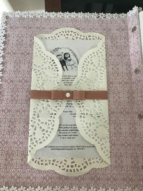 Convite cordel diy e expectativa de como sera !! - 3