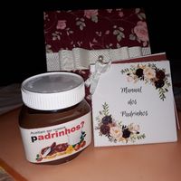 Convite Padrinhos Nutella - 1
