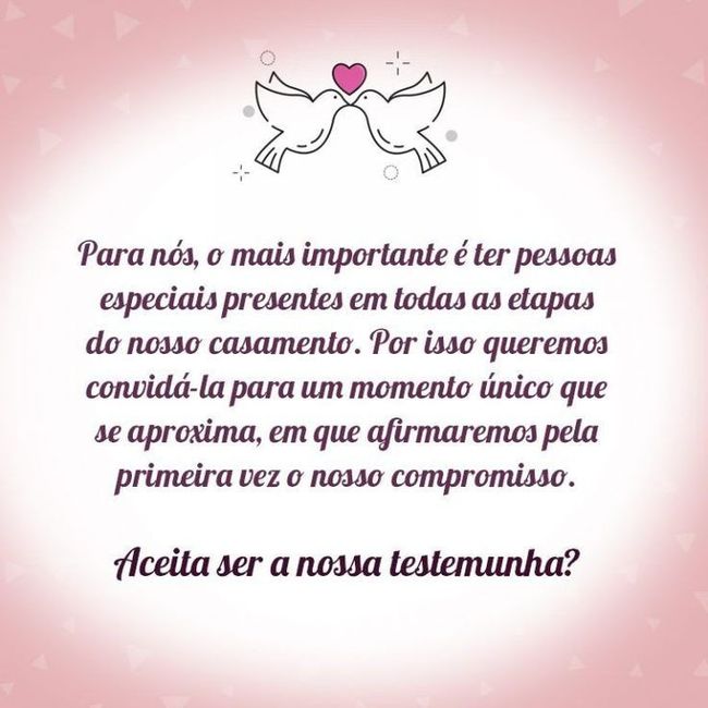 Mensagem Madrinha #convite 3