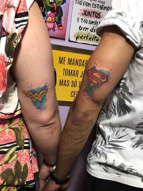 Tem ou faria uma tatoo com seu amor? - 1