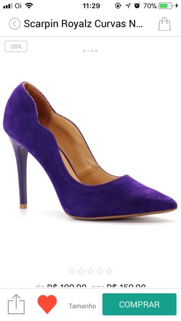  Sapato Roxo - 1