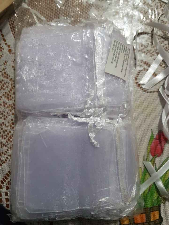 Saquinho de organza