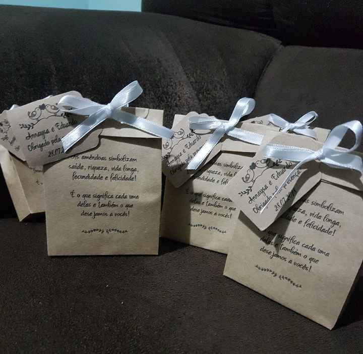 Minhas lembrancinhas prontas - 2