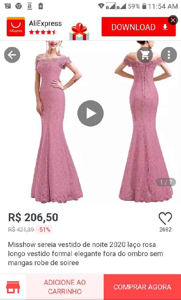 Cor do vestido - 1