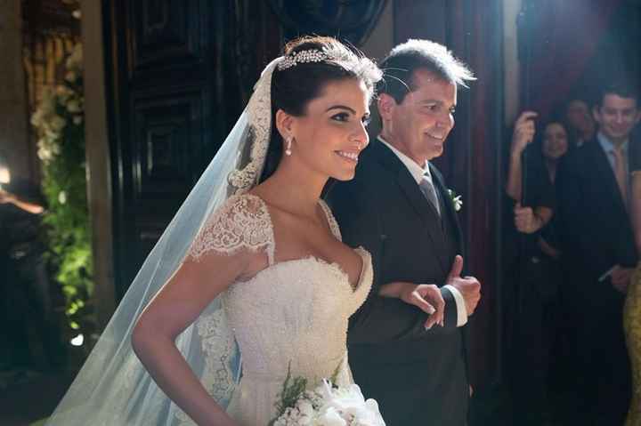 Noiva e buquê
