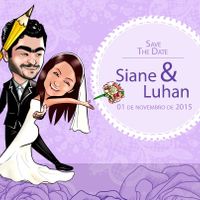 caricatura de casamento!