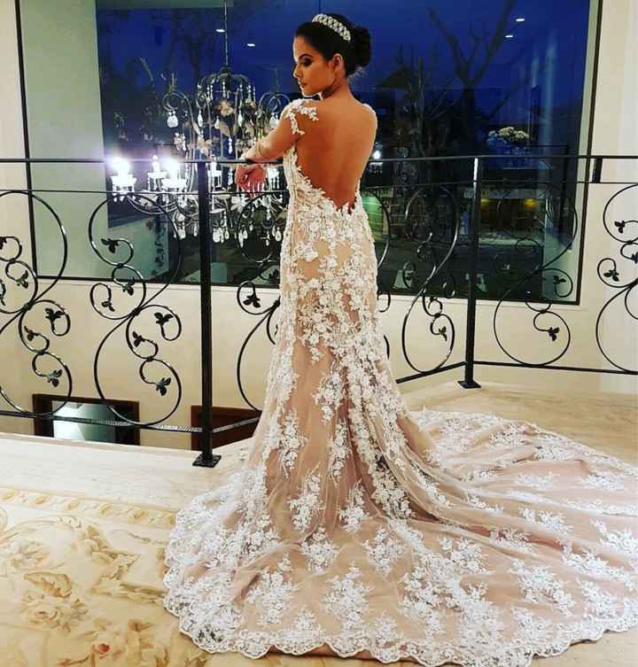  Noiva de vestido nude ? - 1