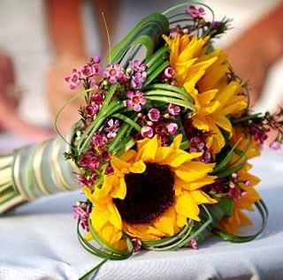 Flores escolhidas para toda decoração