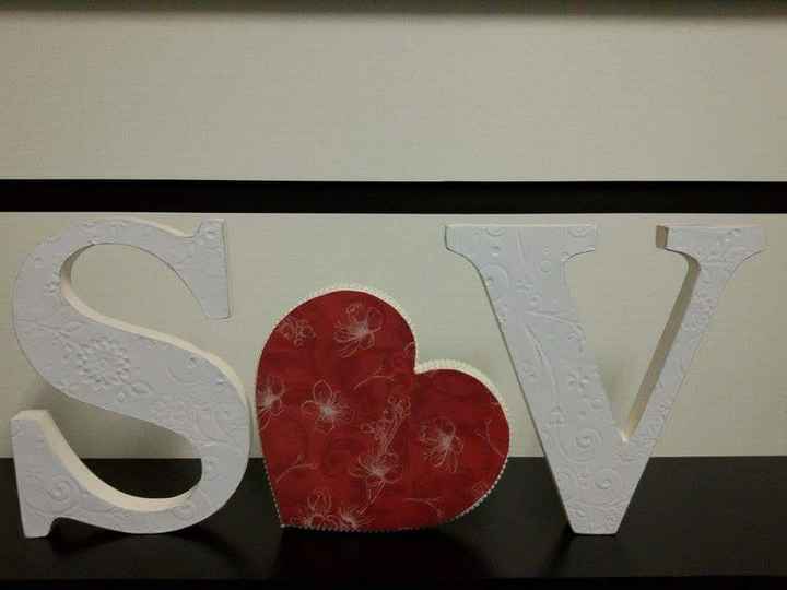 Minhas letras da mesa!!! - 1