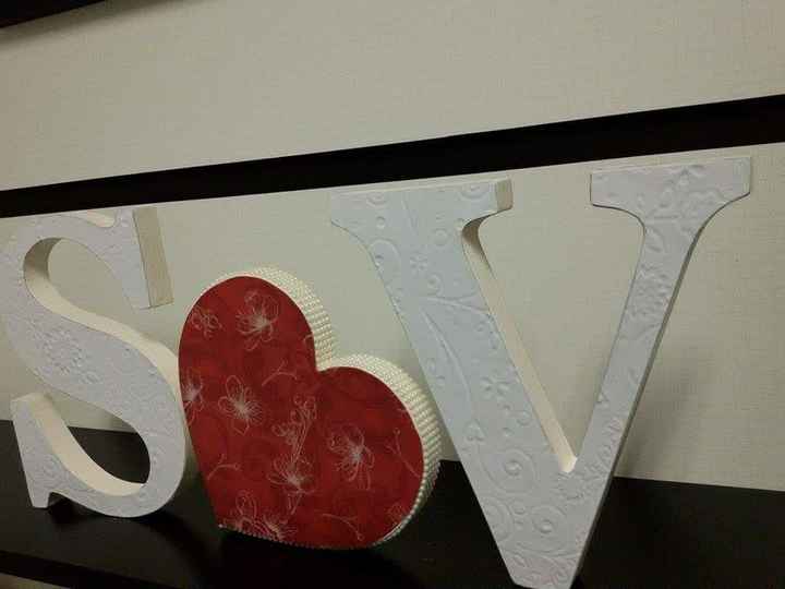 Minhas letras da mesa!!! - 2