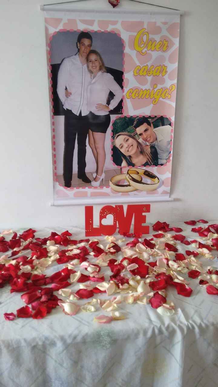Meu pedido de casamento