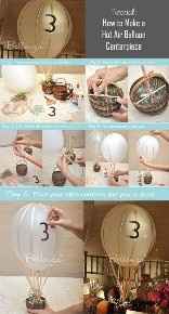 Decoração com balão