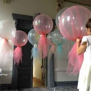 Decoração com balão