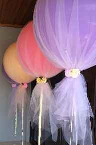Decoração com balão