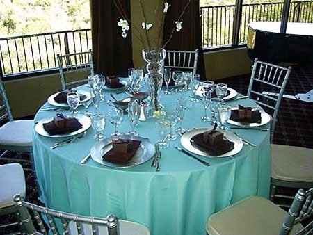 casamento azul tiffany e marrom