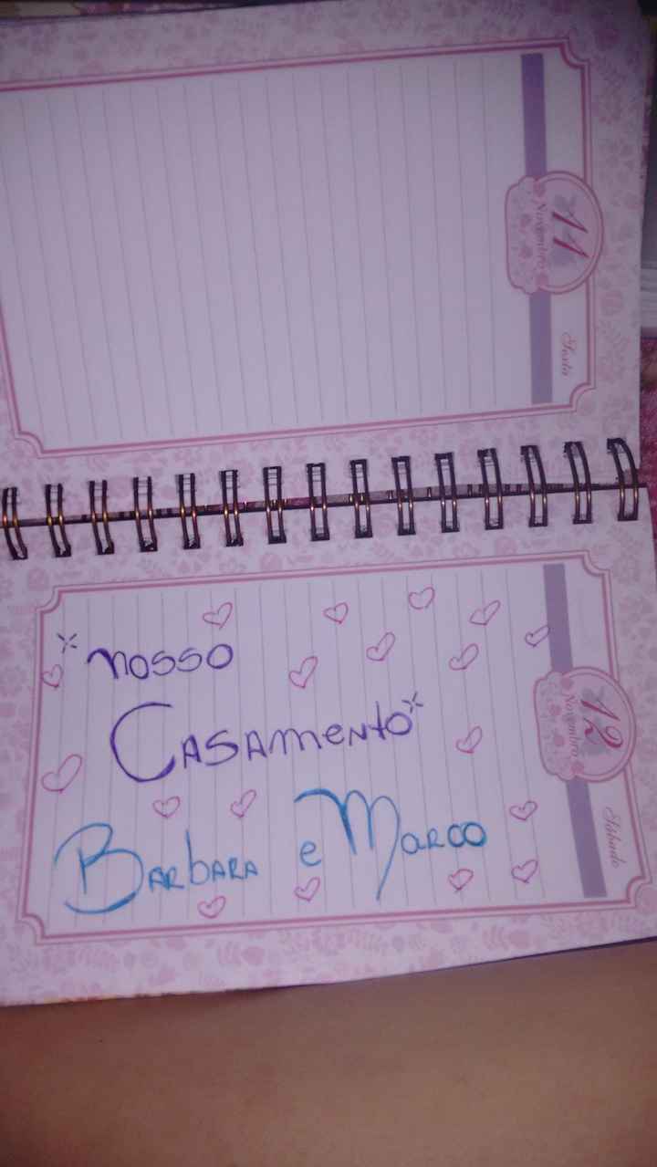 Data do nosso casamento 