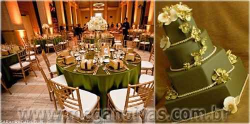 Verde e dourado