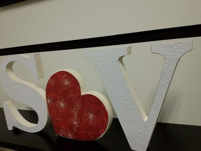 Minhas letras da mesa!!! - 2