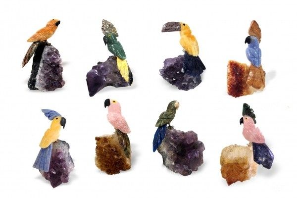 Passarinhos de pedra ( lembrancas )