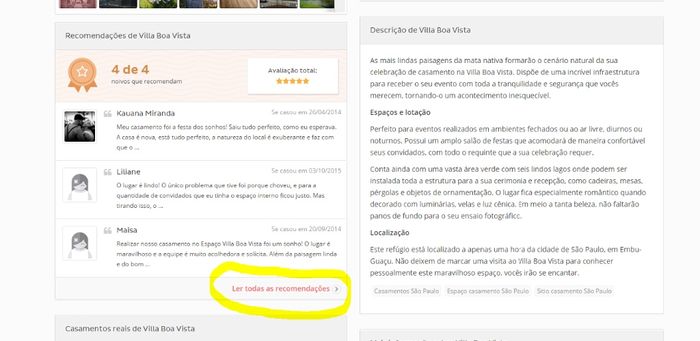 Recomendações