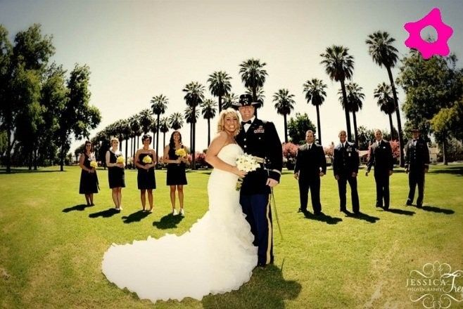 Casamento estilo militar