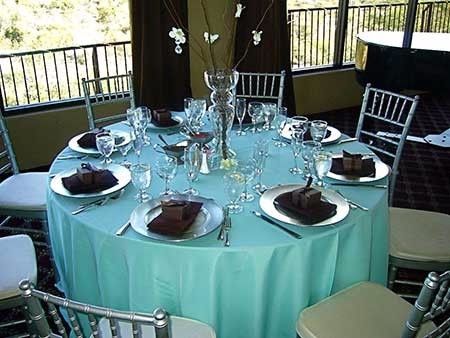 casamento azul tiffany e marrom