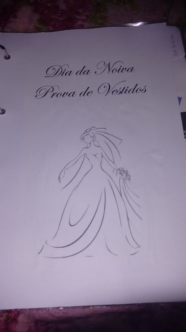 Capa dia da noiva e prova de vestidos