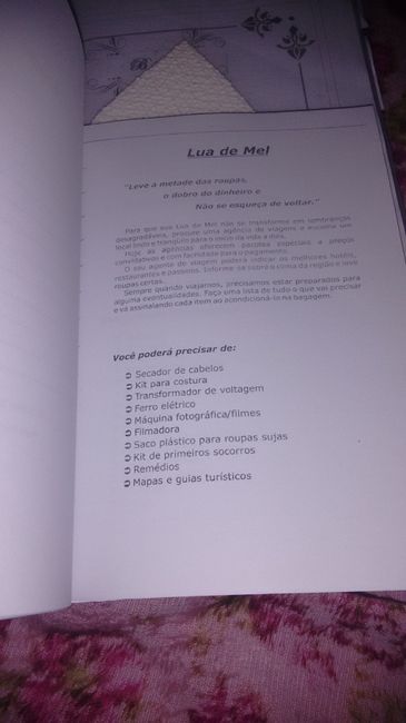 Dicas para lua de mel