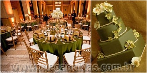 Verde e dourado