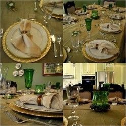 Verde e dourado