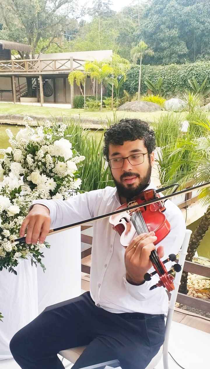 a importância da música ao vivo na cerimônia de casamento. - 1