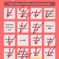 Bingo da quarentena: quem se atreve? #NoivasEmCasa - 1