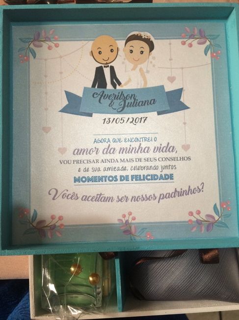 Caixinha dos padrinhos - 244 dias! - 4