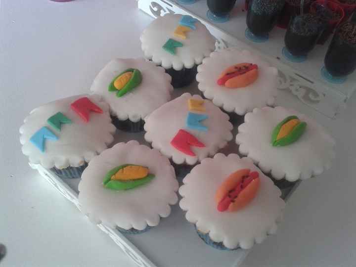 Cup cakes personalizados