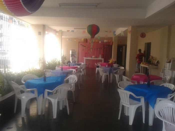 decoração do salão