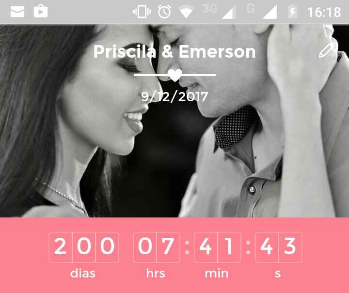 Faltam 200 dias !  😍😍✨ - 1