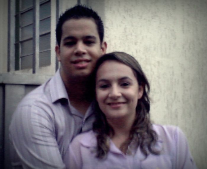 Eu e meu noivo Gabriel!!!