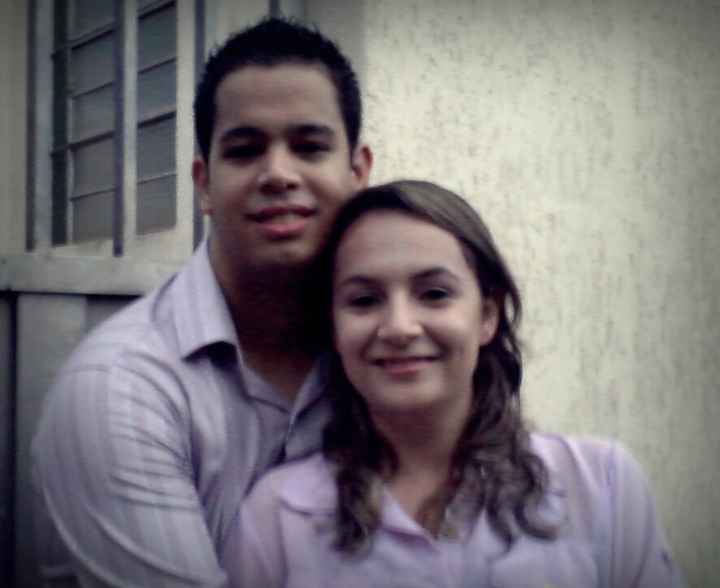 Eu e meu noivo Gabriel!!!