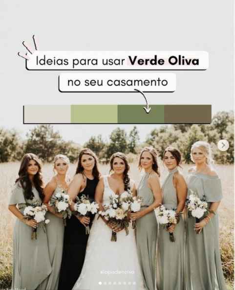 Casamento Verde Oliva - 1
