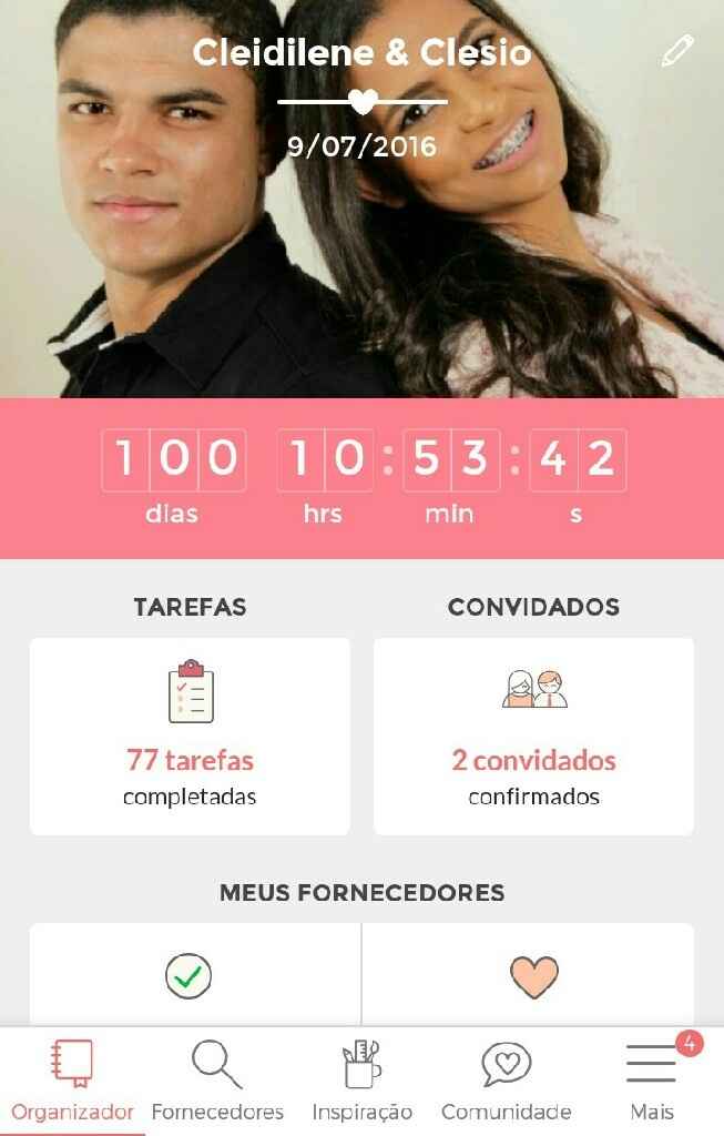 Falta 100 dias - 1