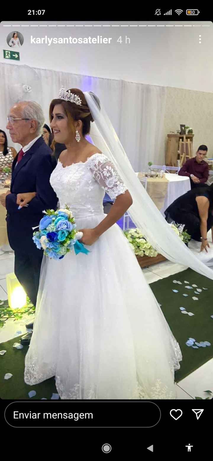 Vestido de noiva  da Karlysantosateliê - 2