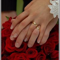 Minha inspiração...Alianças clássicas, gosto assim