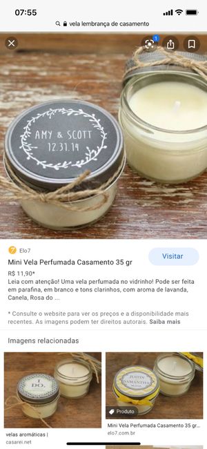 Lembracinha de convidados 1
